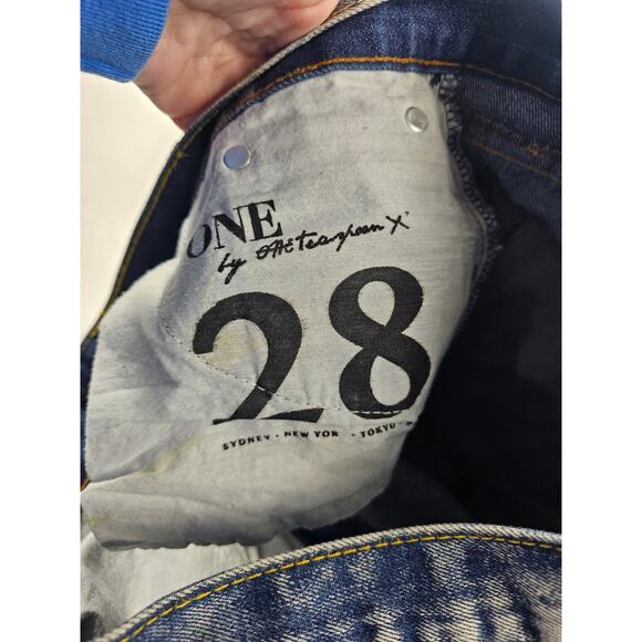 One teaspoon raider jean shorts flip cuff EUC 28 mid rise casual summer comfort - Picture 6 of 10